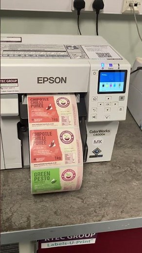 Colour Label Printers - KTEC UK #epson #printer #machine #labelapplicator #labelprinter