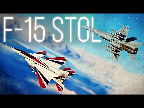 F-15 STOL/MTD | Thrust Vectoring + Canards + Aim9x | F-18 Hornet Dogfight | Digital Combat Simulator