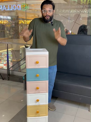 Multilayer PP Plastic Storage Drawer Cabinet Solutions