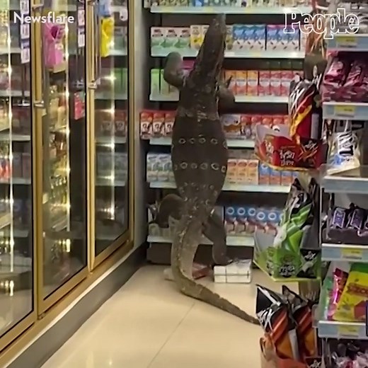 Customers probably didn't expect to see this when they stopped by the store! 😱 | People
