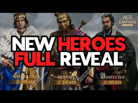 PIONEER PREVIEW! New Heroes, KVK Mode & MORE! Age of Empires Mobile