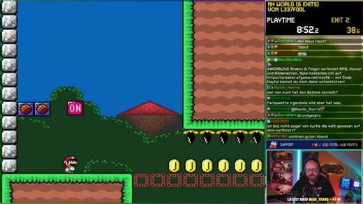 SMW Kaizo Hacks #TogetherForGood | Twitch : Sept.☑️- Okt.☑️ - Nov. 84/100 ⭐!discord ⭐!merch