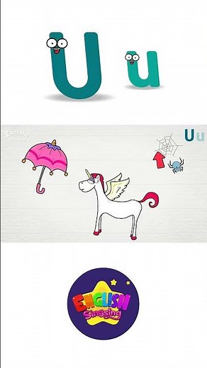 Alphabet Song - Alphabet ‘U’ Song - English song for Kids #shorts