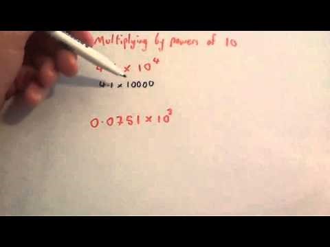 Multiplying by power of ten - Corbettmaths