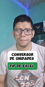 15K views · 434 reactions | Conversor de unidades en excel #excel #exceltips #android #windows #tecnologia #tips #tutorial | raymon_acuna | Facebook