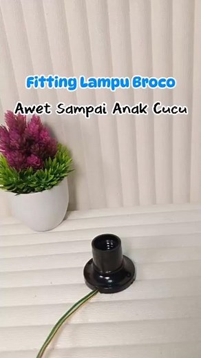 Fitting Lampu Broco Plafon
