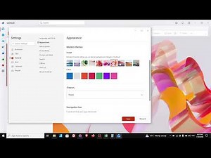 How To Change Your Outlook Background image - Full Guide