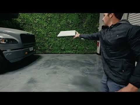 Garage Transformation | Interlocking FlowThru™ Tiles Before & After