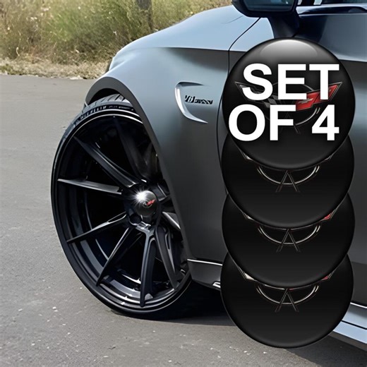 Wheel Center Cap Stickers Set of 4 – Custom 3D Domed Logo Decals for Car Rims, Epoxy Resin Hubcap Emblem - Etsy