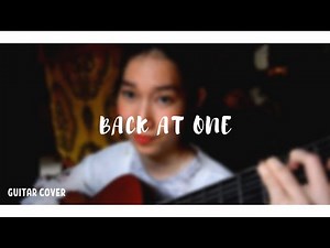 Brian Mcknight - Back at One (Guitar Cover) + CHORDS by Chairia Tandias
