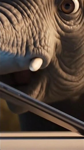 Elephant Uses Cell Phone, But Wait...