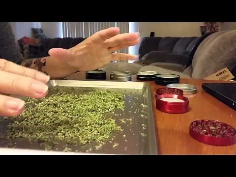 Decarboxylation of medical high CBD cannabis