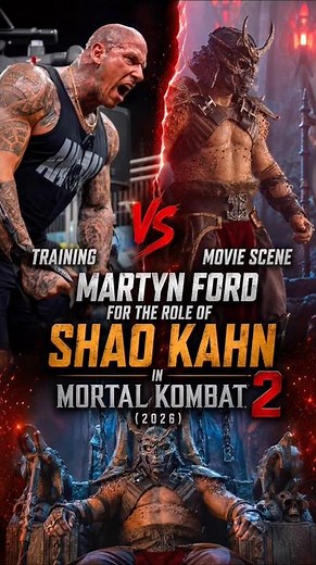 Martyn Ford’s INSANE Training for Shao Kahn 🔥 | Real vs Movie Scene | Mortal Kombat 2 (2026)