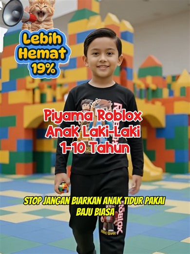 Piyama Roblox Katun Setelan Panjang (1-10 Tahun). Katun adem bikin anak tidur nyenyak. Motif game favorit mereka! Sudah 2.231 terjual (⭐ 4.7). Harganya cuma 24K! CO sekarang juga! Piyama Baju Tidur Anak Laki-Laki Gambar Roblox Piyama Setelan Panjang Ukuran (S-XXL) 1-10 Tahun Laki-laki Katun #piyamaanakroblox, #bajutiduranaklakilaki, #katunadem