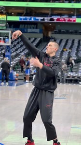 #Heat sharpshooter — and 1st time #NBA All-Star — Tyler Herro warms up in #Dallas. #miamiheat #miami #NBAAllStar #basketball #hoops #ballislife | Jonah Javad