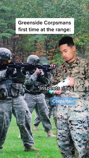 First Time at the Range with Greenside Corpsman