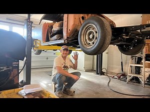 Installing a MaxJax Two Post Lift in a Two Car Garage