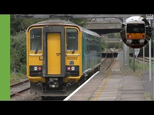 Trains at Port Talbot Parkway