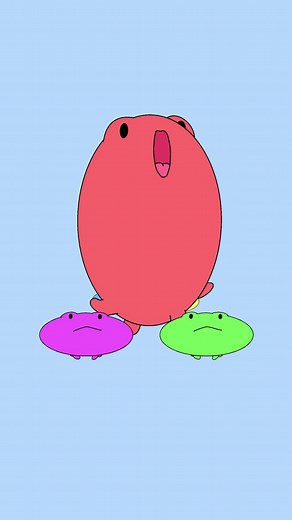 Walking Down the Street Music Video Featuring Frogs