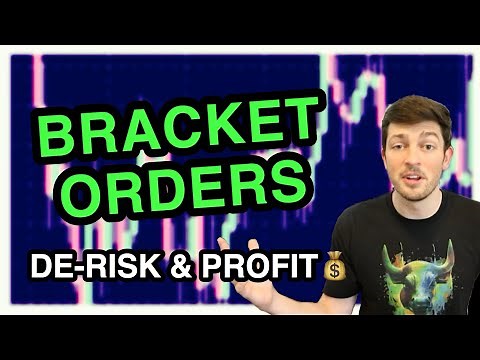 HOW TO MANAGE YOUR DAY TRADING ORDERS | Using Brackets for automatic order management