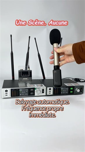 Jusqu'a 20 systemes en meme temps - le micro sans fil G3 pour les pros