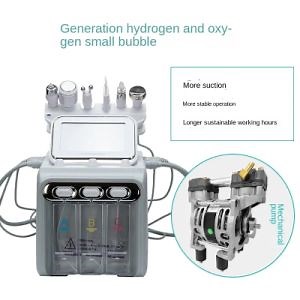 [Hot Item] Skin Analyzer Ultrasonic Facial Vacuum Pore Cleaner Moisturizing Peeling Aqua Oxygen Jet Beauty Microdermabrasion Machine