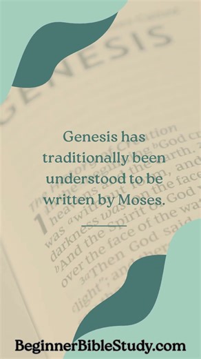 Who Really Wrote Genesis?