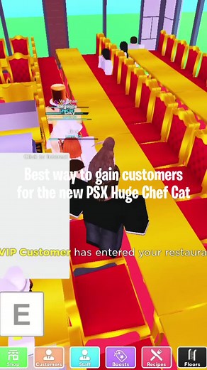 Huge Chef Cat in ROBLOX #roblox #fyp #huge #psx #myrestaurantroblox