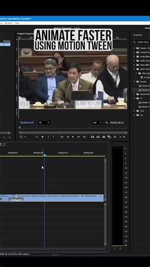 NEW TUTORIAL! MOTION TWEEN: MAGNANAKAW NA ENGINEER VERSION | Sinong Papa Mo