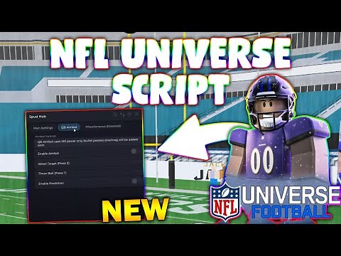 *NEW* NFL Universe Football Script (PASTEBIN 2025) (AUTO MAG, SPEED, INF JUMP, AUTO KICK )