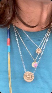 Really loving these layers. 16”, 18”, 20”. Also, these new chain styles are layering nicely and not tangling. Come see me at the shop and I’ll fix you up. Hoping to have the chains and charm necklaces online later this week 📿🎀☀️💖🫶🏼⚡️ | Bella Vita Jewelry