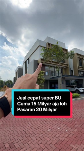 Dijual cepat super BU‼️ 📍Cluster Enchante Bsd spec: 🔰LT 425m2 (17x25) 🔰LB 480m2 🔰KT 4 1 (KT utama dijebol jadi besar sekali) 🔰KM 7 1 🔰Sertifikat PPJB masih ada OS 🔰Hadap Selatan & Barat 💎Harga 15 Milyar Nett