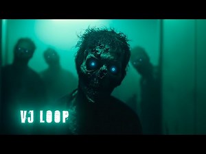 Awakened DEAD – 4K Horror & Halloween VJ Loop | Zombie Stage Visuals & Window Projection