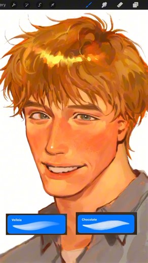 KUNNUS on Instagram: "All the brushes are already in the app . #art #painting #procreate #rendering #tutorial #myart"