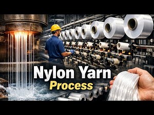 Nylon Yarn Manufacturing Process Step by Step | Nylon Yarn Production Process