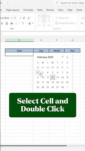 This Hidden Excel Feature Saves Hours Weekly #excel #excelcalender