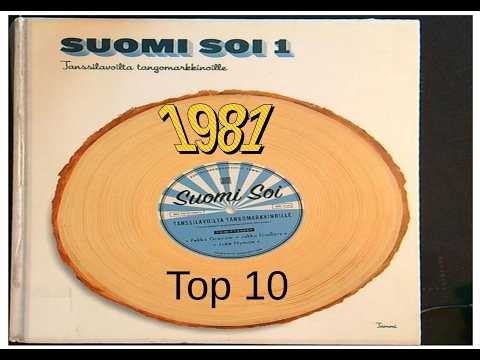 Suomen lista 1981 - Finnish Charts 1981 - Top 10