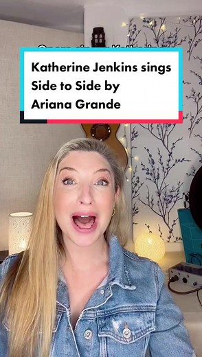 Katherine Jenkins: Impressions of Ariana Grande