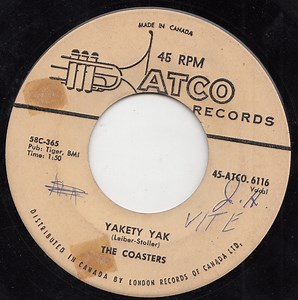 The Coasters - Yakety Yak / Zing! Went The Strings Of My Heart