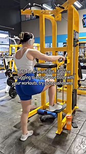 Important cues to remember when doing glute pushdowns‼️ 1️⃣ Bring the weight back up SLOWLY and control the weight in your heel 2️⃣ Drive your hips forward when you push down 3️⃣ Think about squeezing your glutes the entire time, when you bring the weight up and back down 4️⃣ Go slow Give this a go next booty day 🔥 | Casey Tyler