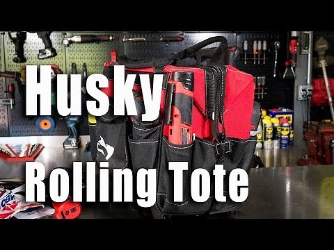 Husky 18 inch Rolling Tote Video Review