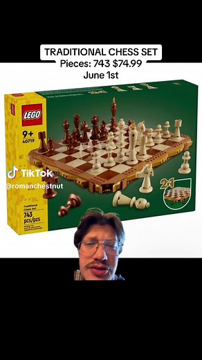 New Lego Chess Set Revealed with Modern House & T-Rex