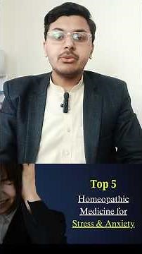 Best Homeopathic Medicine For Anxiety and Stress (Depression)
