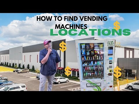 Finding locations for your vending machines!