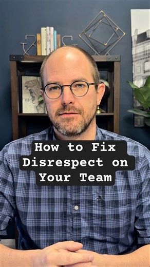 Leaders win respect by correcting issues early. Fix problems fast. Lead with clarity.