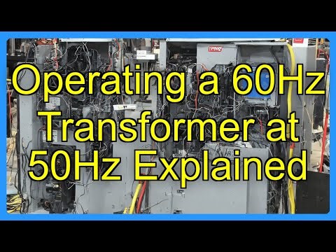 Operating a 60Hz Transformer at 50Hz Explained