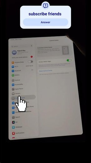 how to screen recording on iPad |ipad screen recording on #shorts #viral