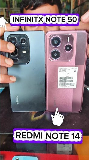 INFINITX NOTE 50 VS REDMI NOTE 14