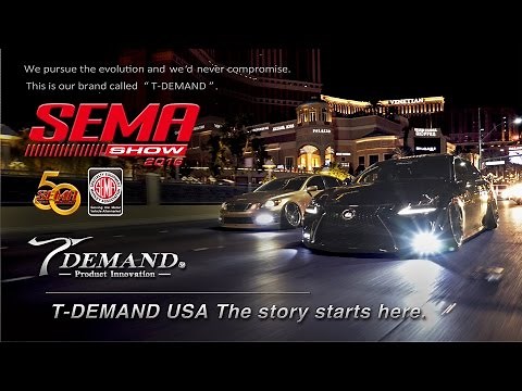 T-DEMAND USA The story starts here. SEMA2016 (4K) SONY α7Ⅲ / DJI RONIN / MAVIC