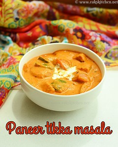 Paneer tikka masala recipe, paneer tikka on tawa - Raks Kitchen